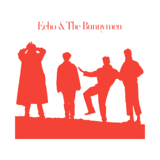 Echo and bunnymen Red T-Shirt