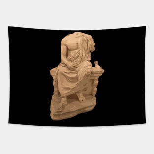 The Unidentified Philosopher Statue Of The Bouleuterion Tapestry
