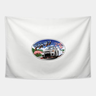 Nissan Skyline R32 Outrun Tapestry