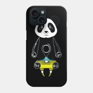 Cyber Panda: A High-Tech Creation Phone Case