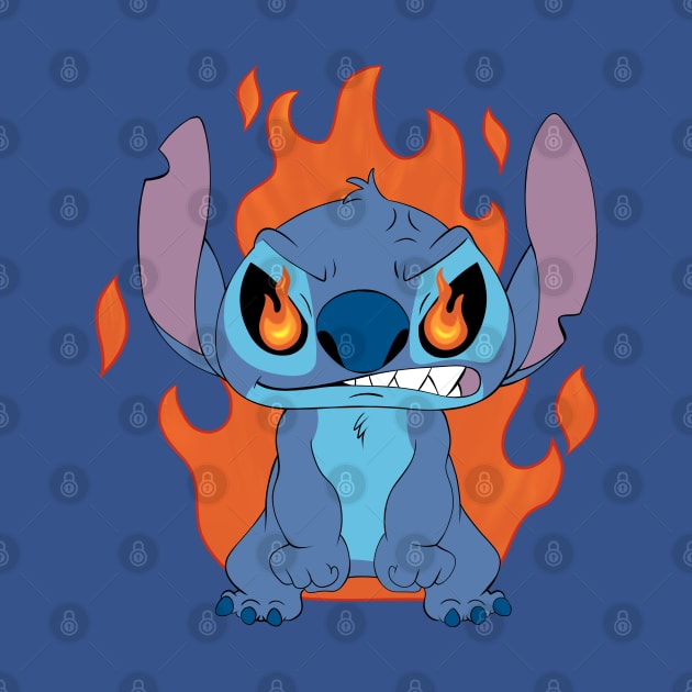 Angry Stitch by Nykos