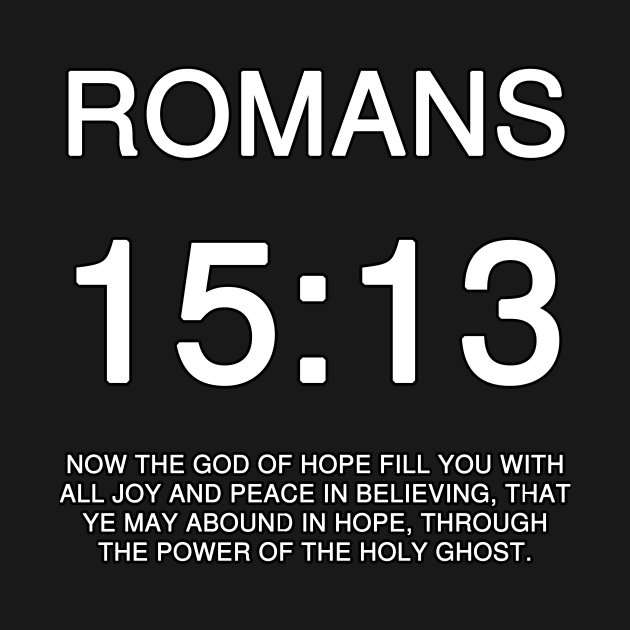 Romans 15:13 Bible Verse Text by Holy Bible Verses