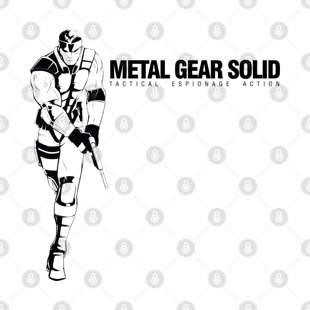 Metal Gear Solid Snake by CoolDojoBro