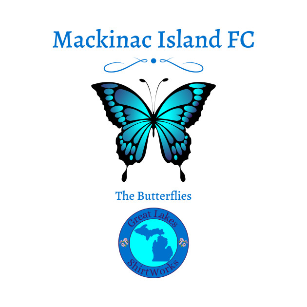 Mackinac Island Football Club by Great Lakes ShirtWorks