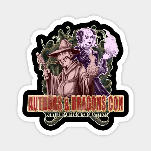 A&D CON PORTLAND! Magnet by AuthorsandDragons