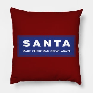 Santa - Make Christmas Great Again Pillow