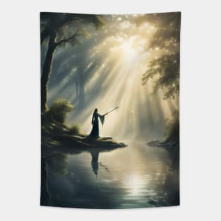 The Lady and the Lake Tapestry