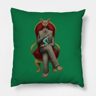 Evil cat, the villain Pillow