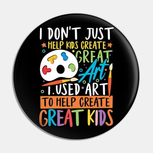 I Used Art To Help Create Great Kids Pin