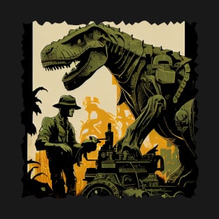 Robot T-Rex T-Shirt