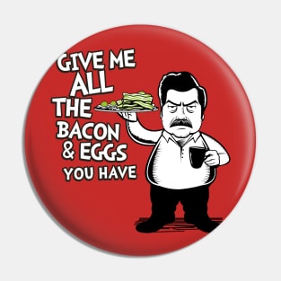 Bacon & Eggs Pin