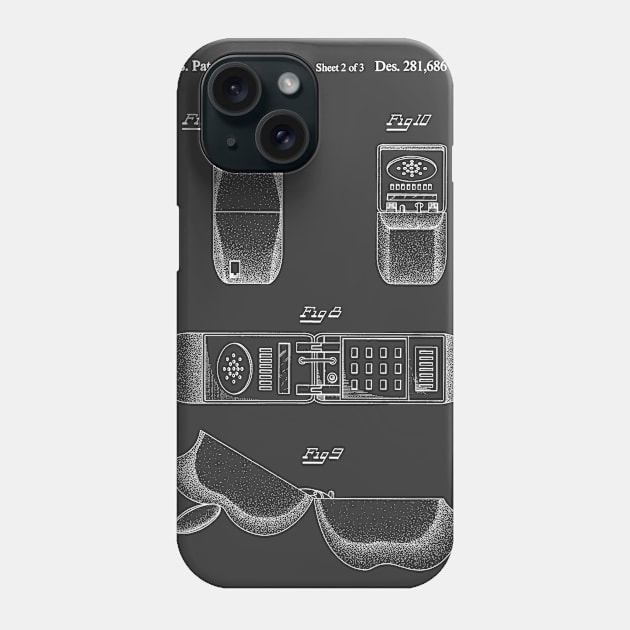 Apple Phone Patent 1985 Phone Case by Joodls