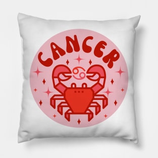 Cancer Zodiac Sign Pillow