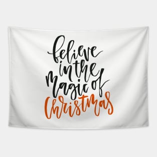 believe in christmas magic Tapestry