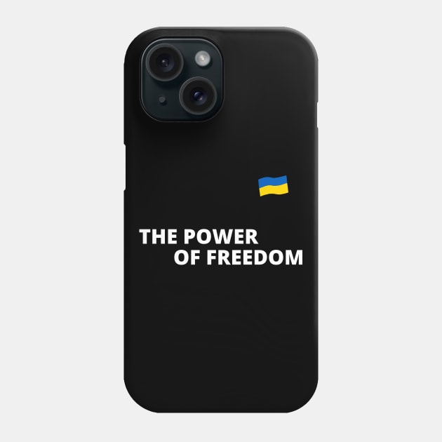 THE POWER OF FREEDOM Phone Case by Myartstor 