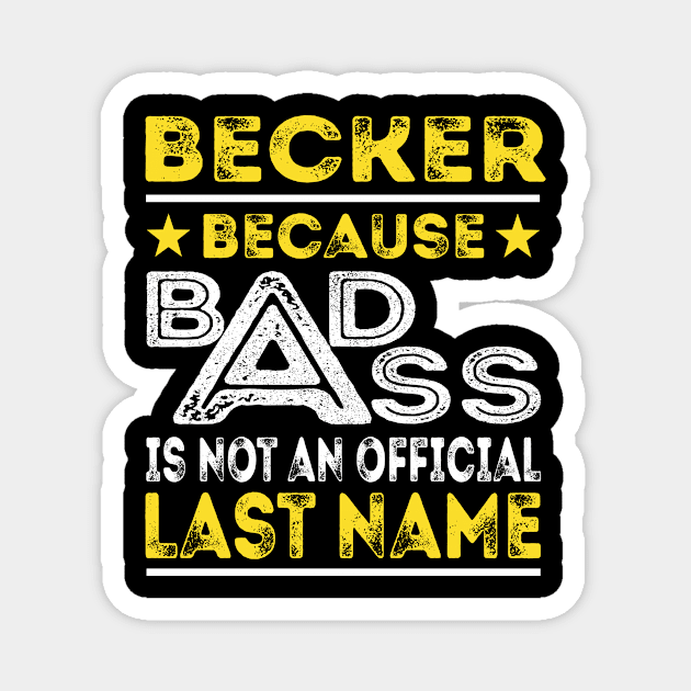 BECKER Magnet by Middy1551