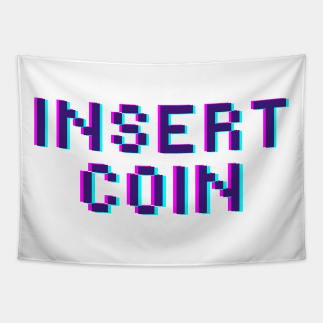 Insert Coin Tapestry by PhotoSphere