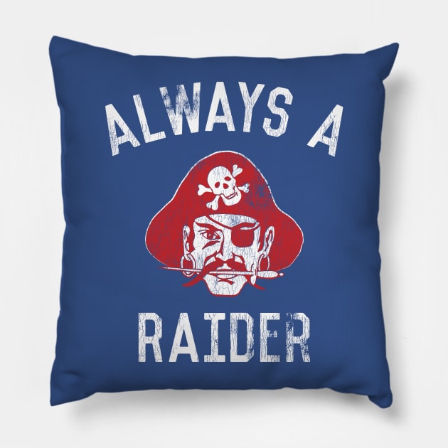 Fairport High School - Always A Raider Pillow by todd_stahl_art