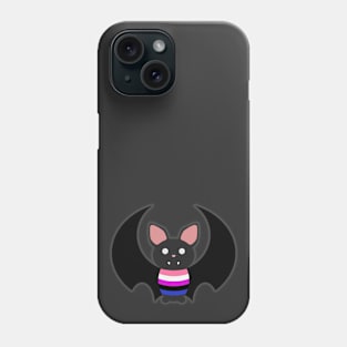 genderfluid Bat Phone Case