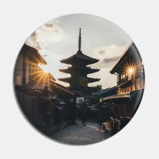 Kyoto street Pin