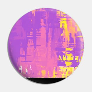 Sapphic Pride Rough Crisscross Paint Pin