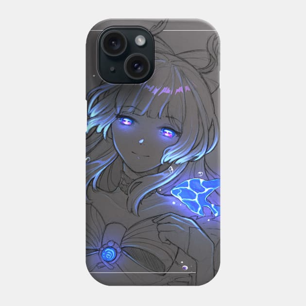 Kokomi - Genshin Impact Phone Case by Shoya