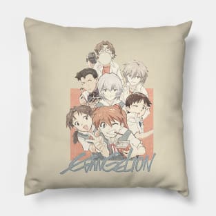 Evangelion Old School Pillow