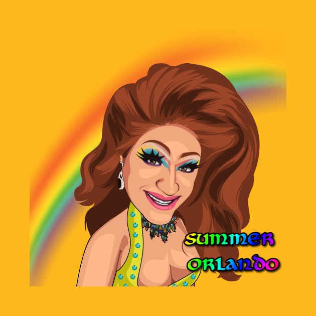 Summer Orlando Rainbow Pride by Summer Orlando