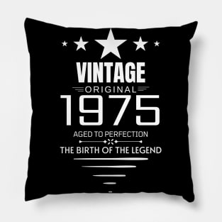 Vintage 1974 - Birthday Gift Pillow