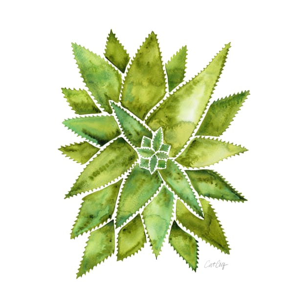 Green Aloe Vera by CatCoq