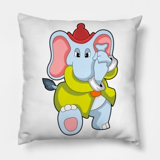 Elephant as Firefighter with Proboscis Pillow