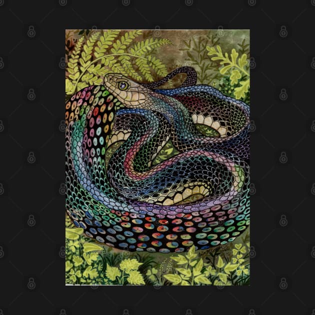 Gardener Snake Study Beyond the Skin by Shadowind