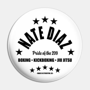 Nate Diaz BLK Pin