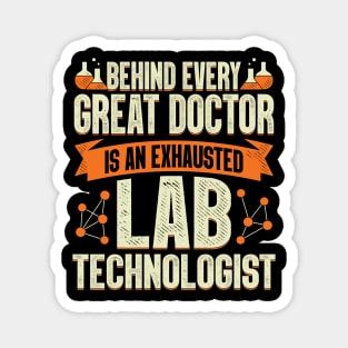 Lab Technologist Laboratory Technician Gift Magnet