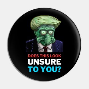 Unsure Mugshot Pin