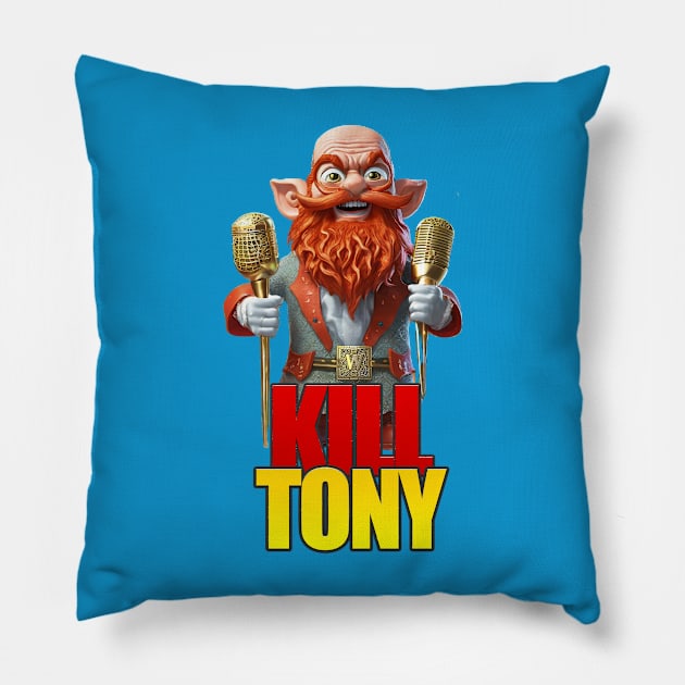 William Montgomery Kill Tony Golden Regular Pillow by Ina