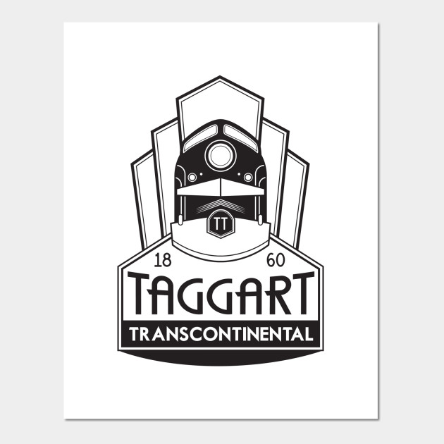 Taggart Transcontinental Atlas Shrugged Posters And Art Prints Teepublic