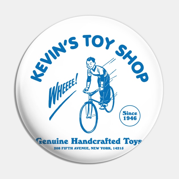 Kevin's Toy Shop Pin by Good Time Retro