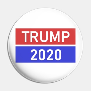 TRUMP 2020 Support Logo Pin