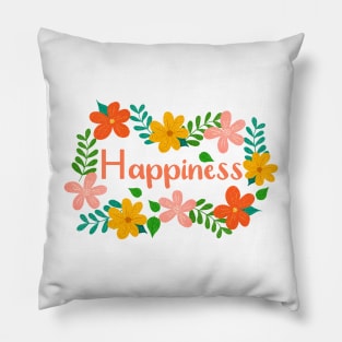 Floral Happiness Pillow