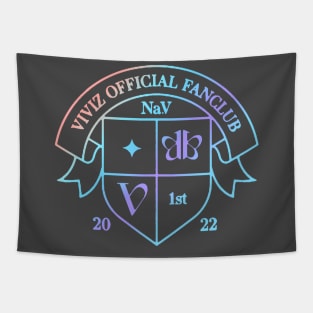 VIVIZ official fanclub badge (rainbow) Tapestry