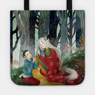 Kitsune nyobo: fox wife Tote