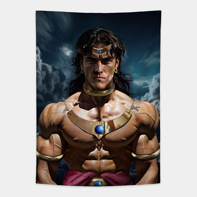Realistic Broly base form Tapestry by Shibuz4.art
