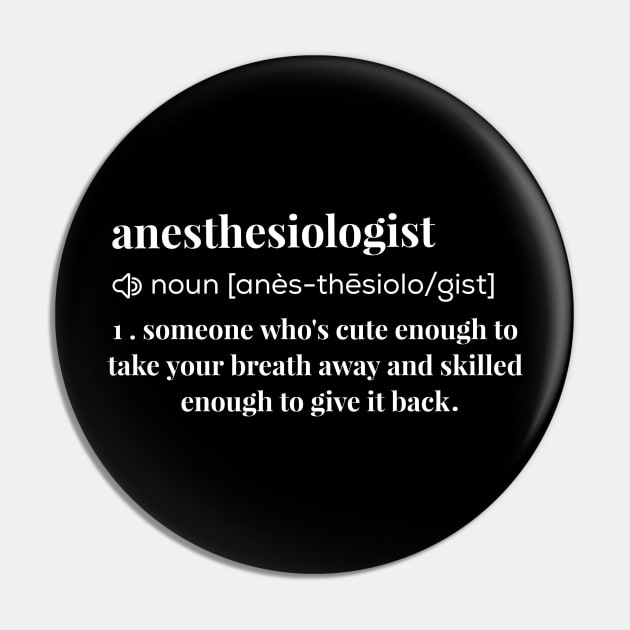 Funny anesthesiologist definition Pin by G-DesignerXxX