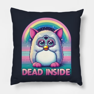 Dead Inside Furby Pillow