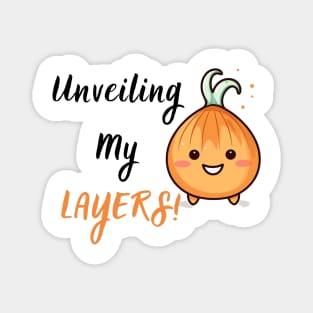 Kawaii Onion - Unveiling My Layers! Magnet