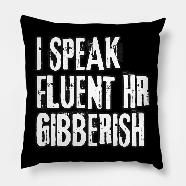 HR Memes | Funny T-shirt | Sticker Sticker Pillow by RetroStickerHub