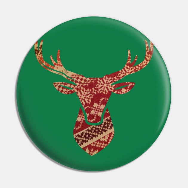 Reindeer Sweater Pin by chriswig