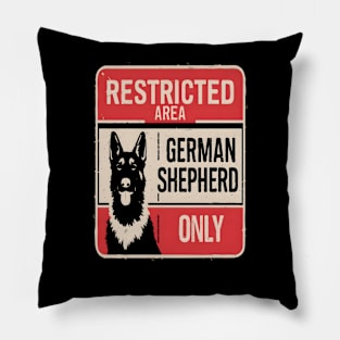 Funny German Shepherd Love Dog Lover Graphic Pillow