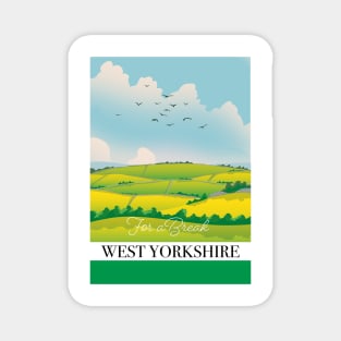 West Yorkshire "For a Break" Magnet